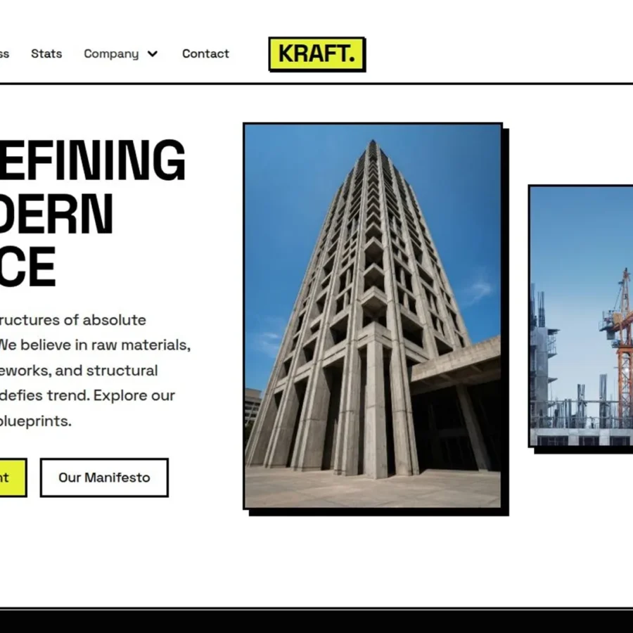 Kraft — Mohamed Framer Template