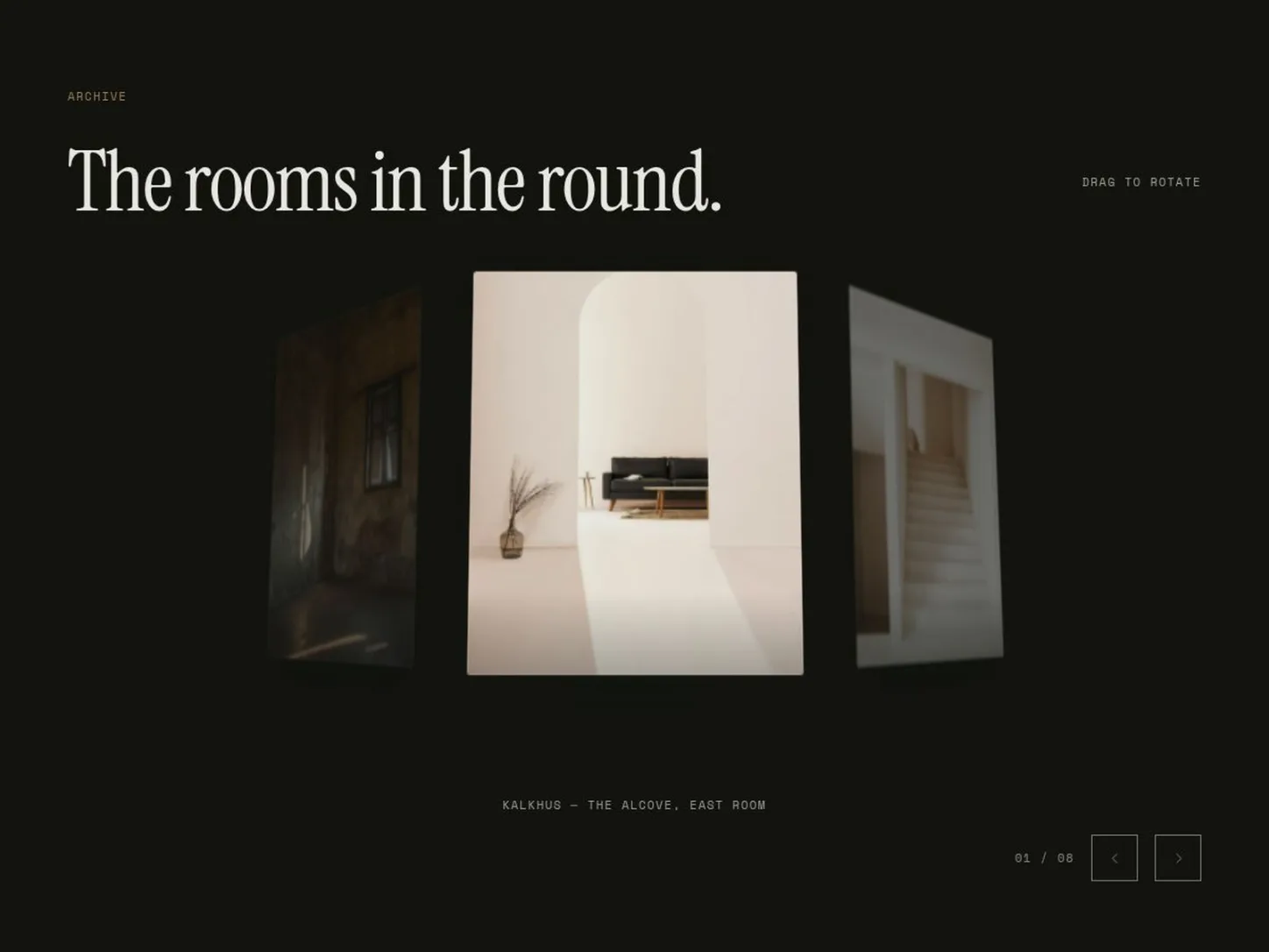 Norval — Interior Architecture Studio Template — Framer Template