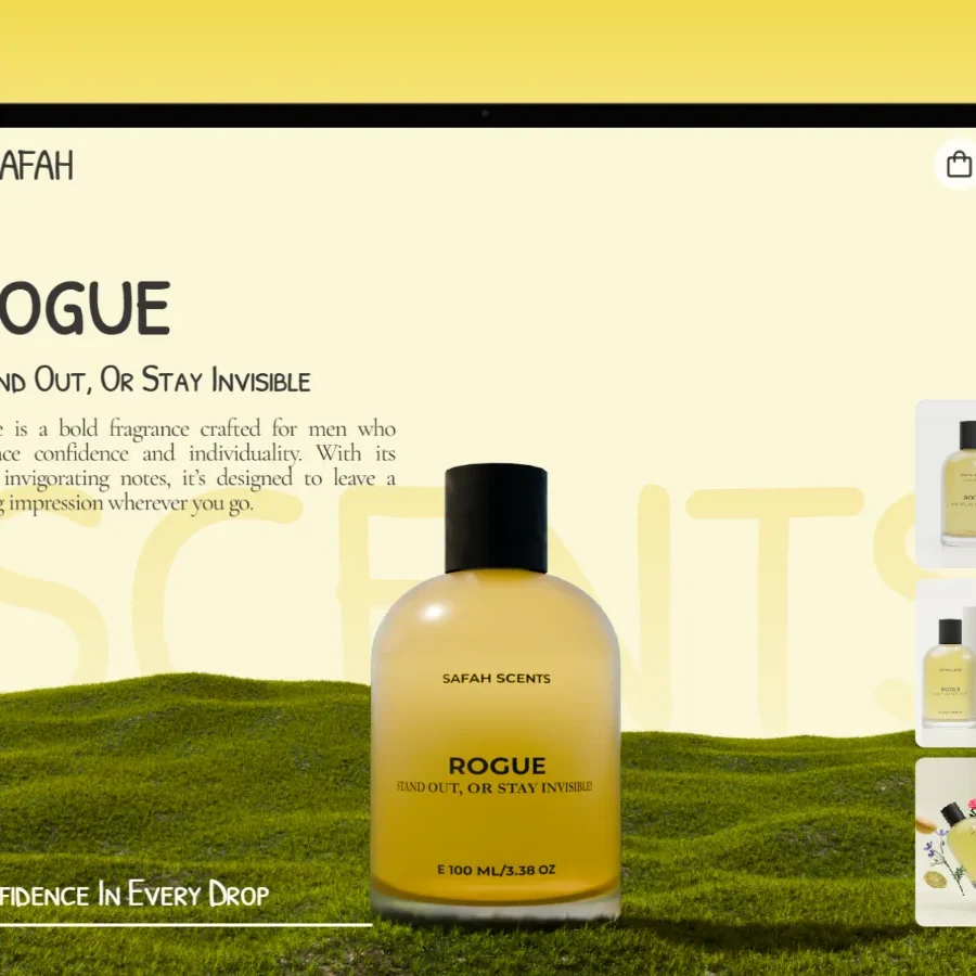 Safah - Ecommerce Website Template — Hamza Ahmed Framer Template