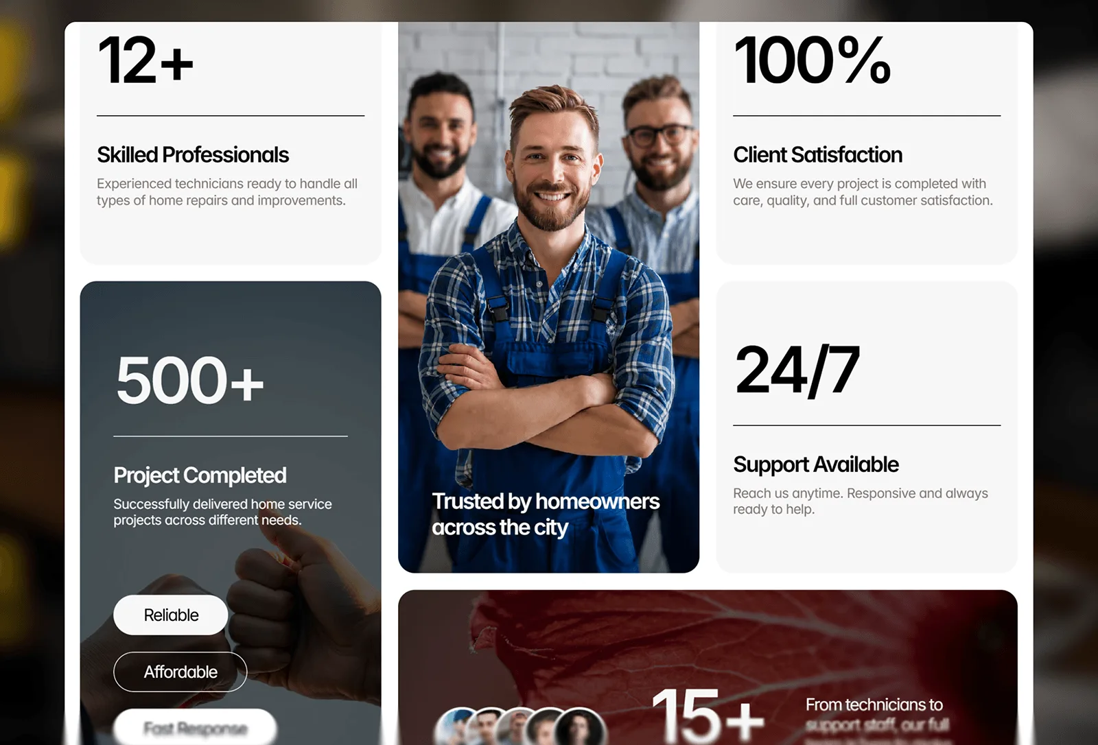 Aurix Home — Framer Template