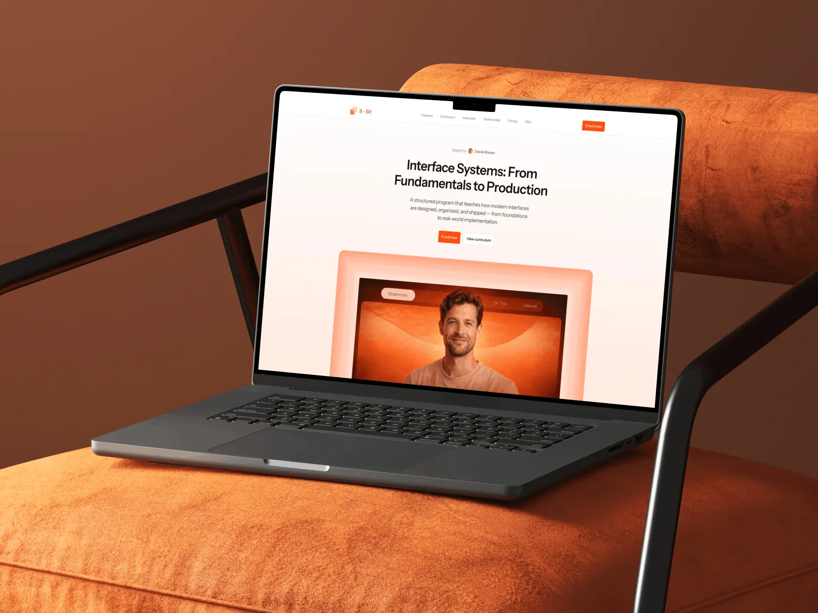 8-Bit — Course Marketing Free Template — Pixsellz Framer Template