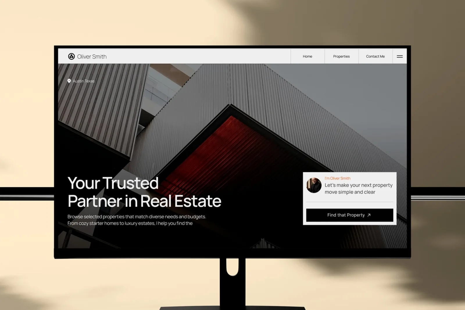 Oliver Smith — Mark Nweke Framer Template