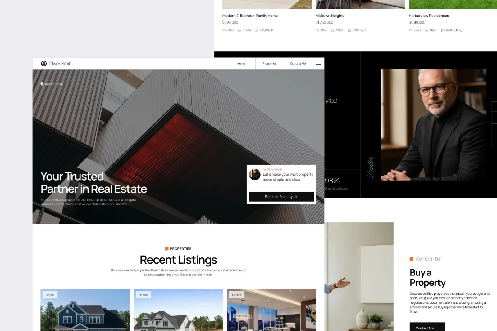 Oliver Smith — Framer Template
