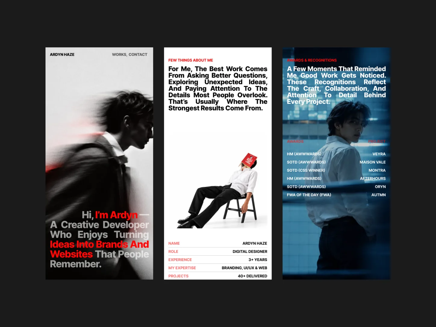 Ardyn Haze — Framer Template