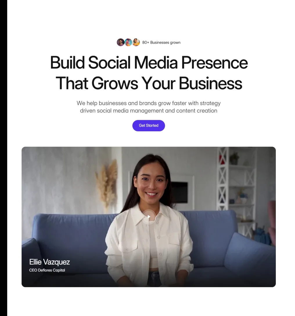 SociaRise — Daniel Framer Template