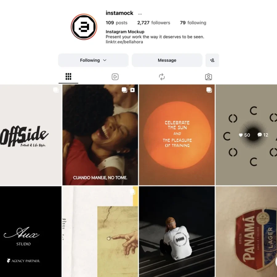 InstaMock® — Luis Curti Framer Template