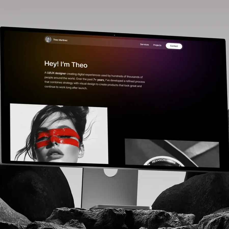 Theodor — Irinel Framer Template