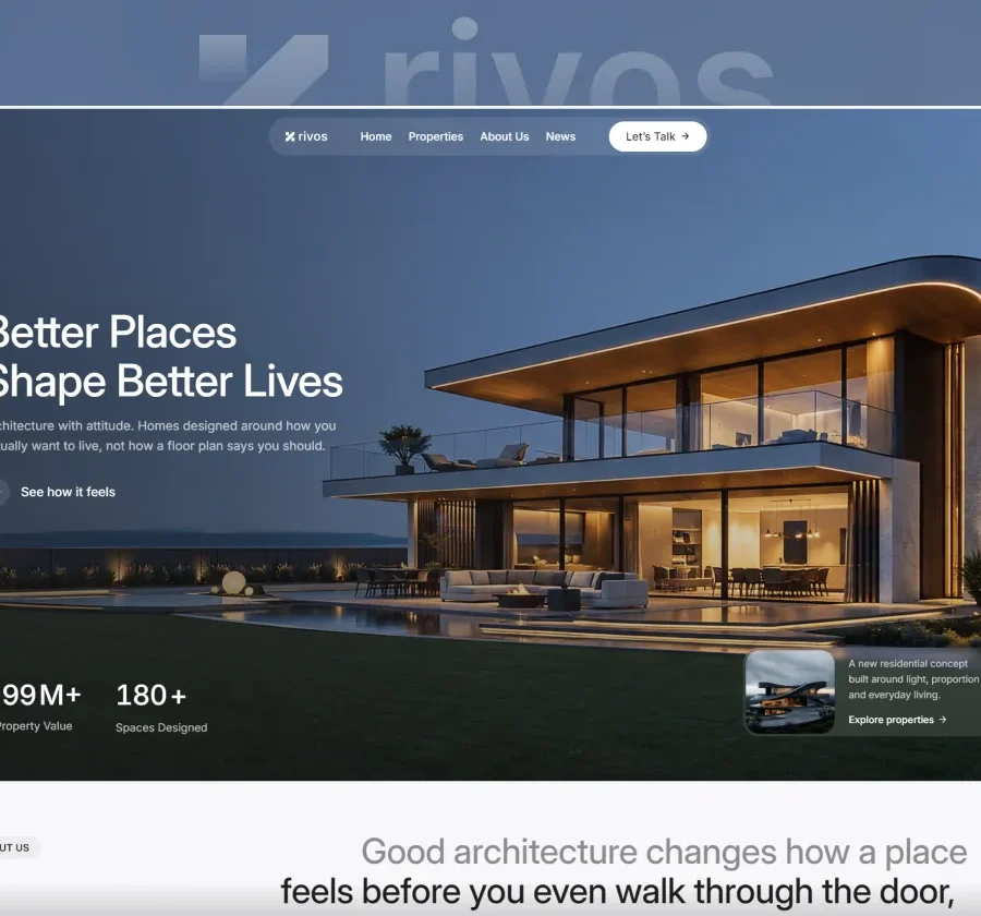 Rivos — Irinel Nemtan Framer Template