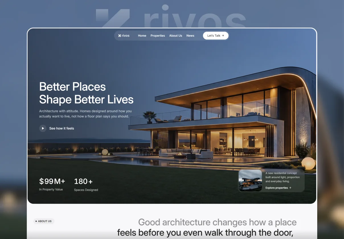 Rivos — Irinel Nemtan Framer Template