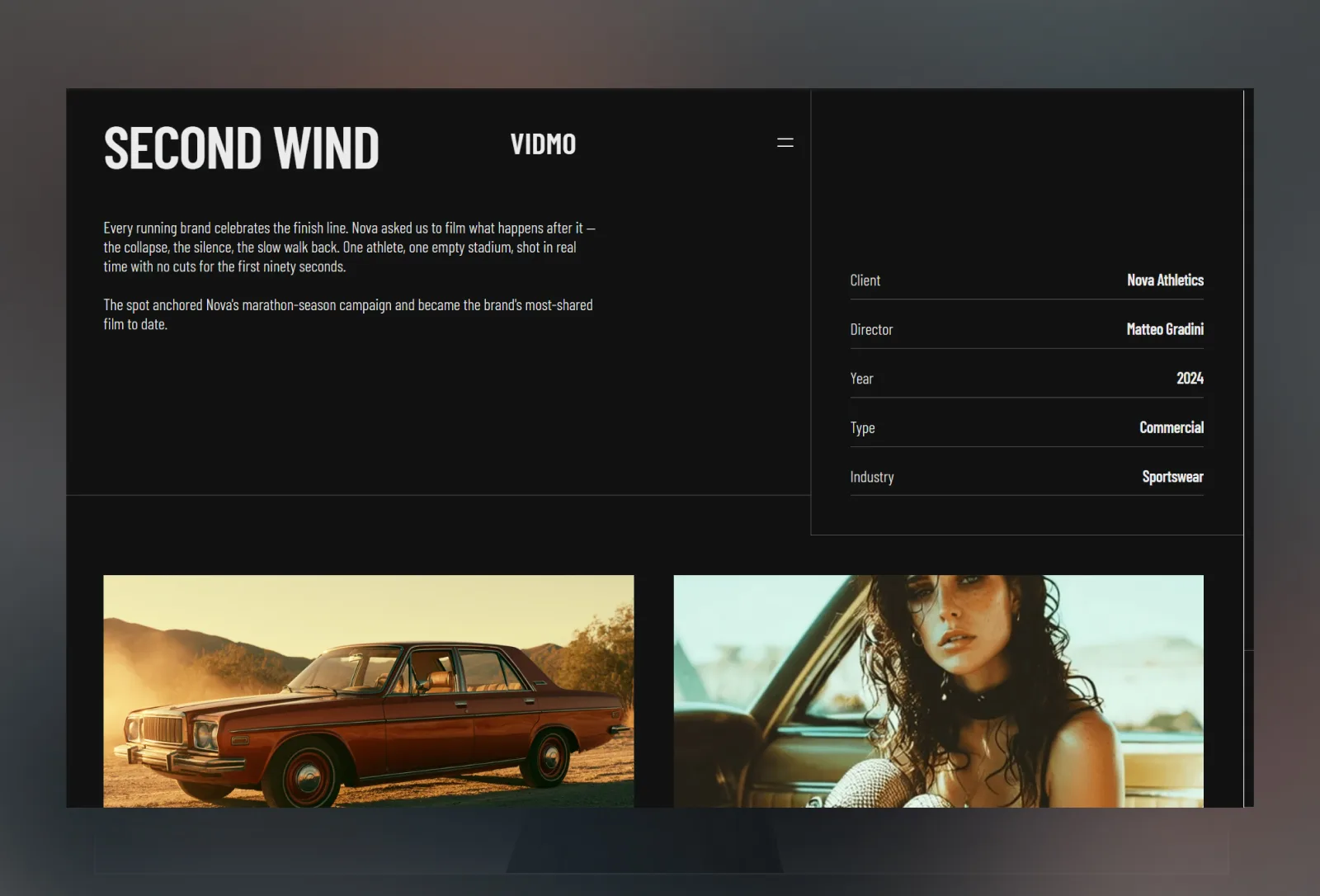 Vidmo — Framer Template