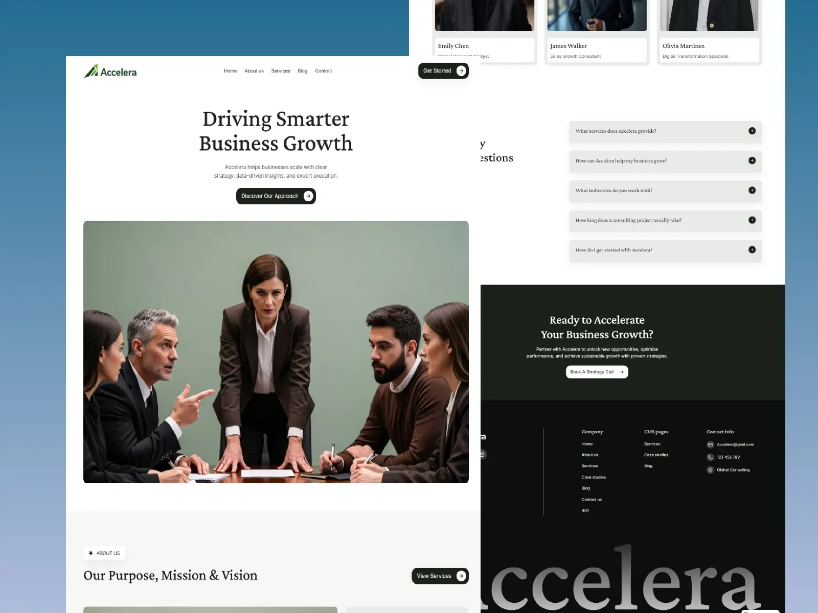 Accelera — Modern Business Growth Template