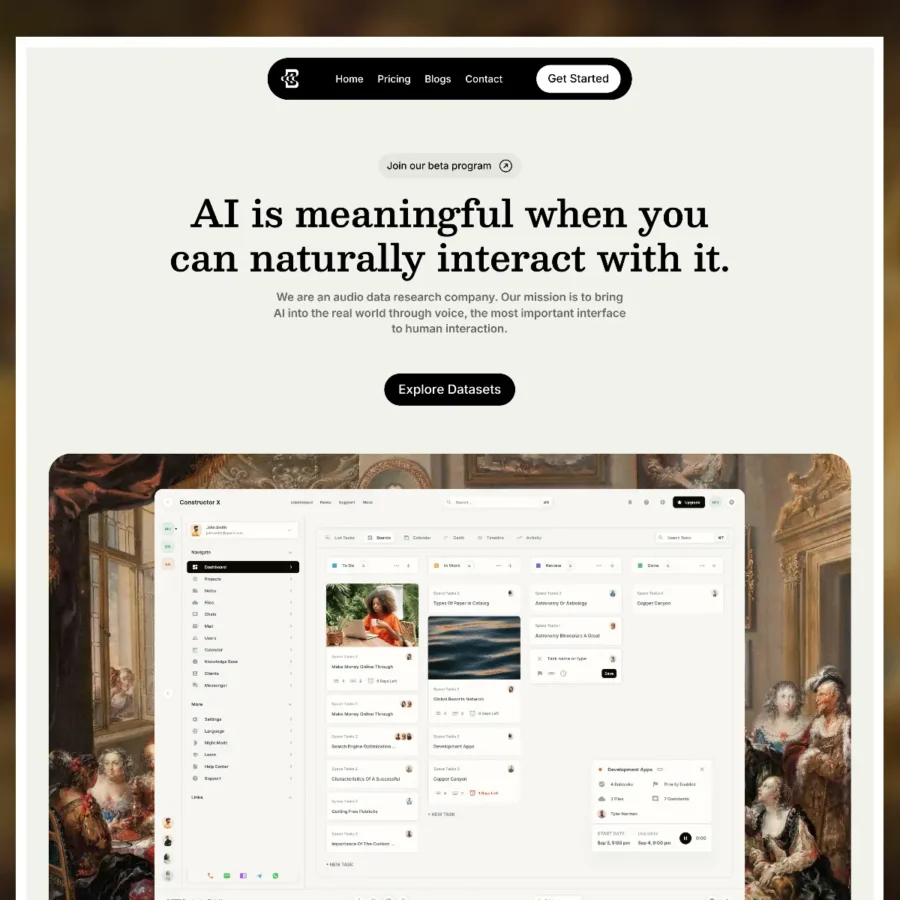 Acee — Premium SasS Template — Anwar Raza Framer Template