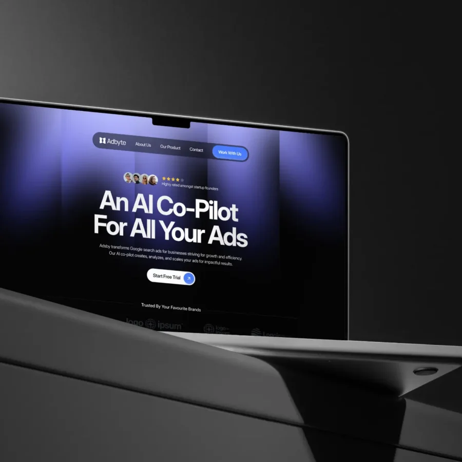 Adbyte — A Modern SaaS Template — Davis Johnson Framer Template