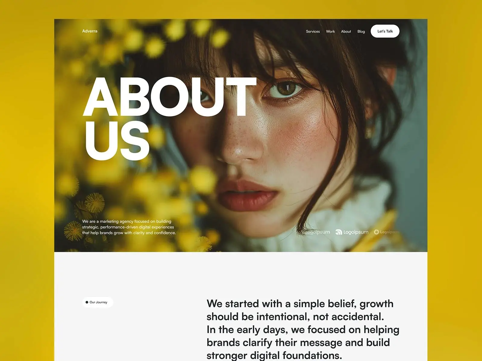 Adverra — Modern Marketing Agency Template