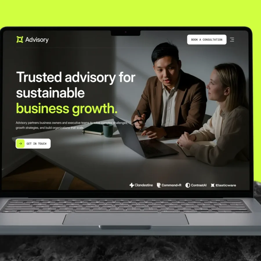 Advisory — Business Consultancy Agency — Grabui Library Framer Template