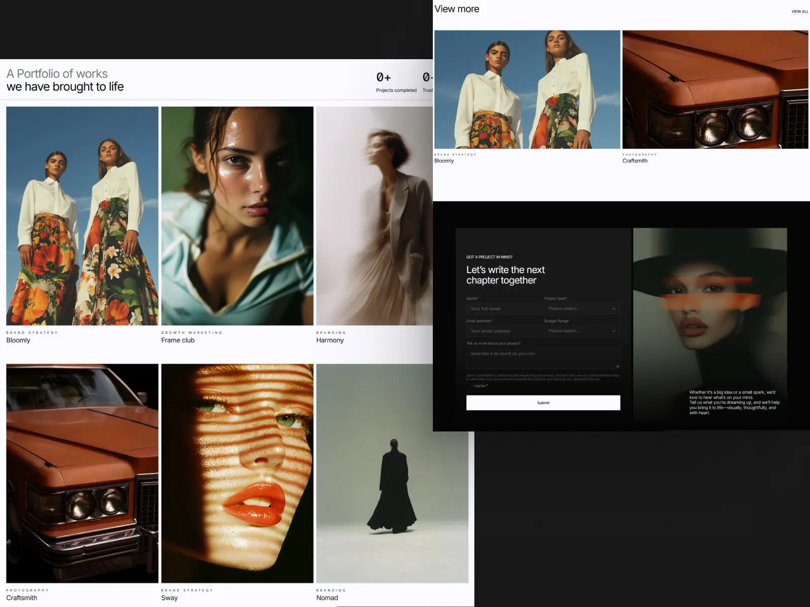 Aeris Studio — Modern Agency and Portfolio