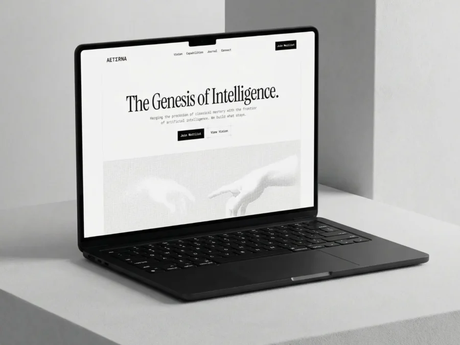 AETΣRNA — AI Startup & Agency Template — Gabe Tognon Framer Template