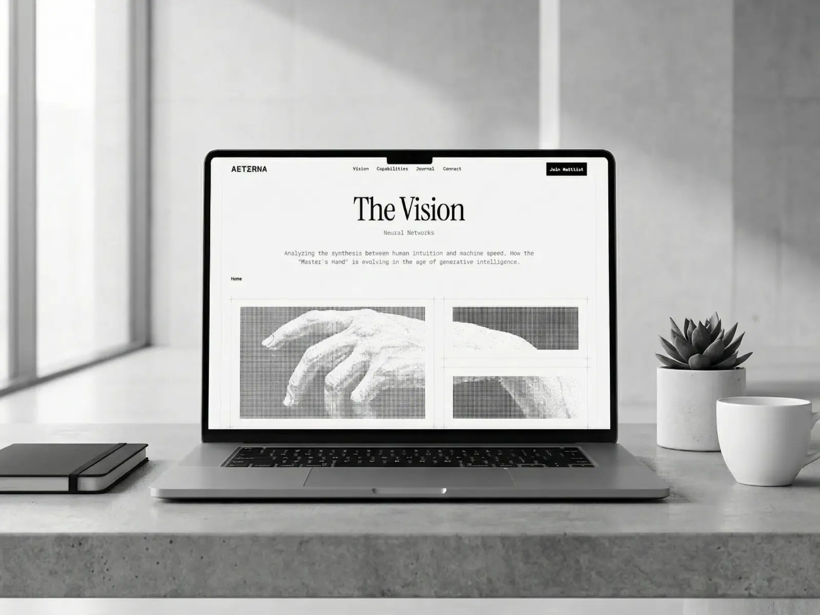 AETΣRNA — AI Startup & Agency Template