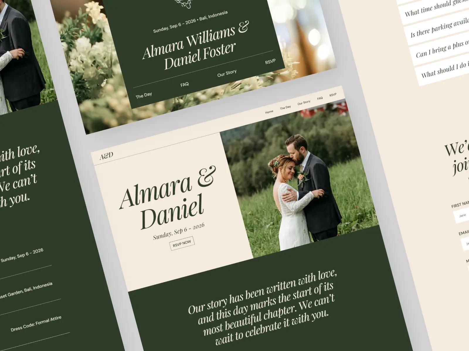 Almara — Wedding Invitation