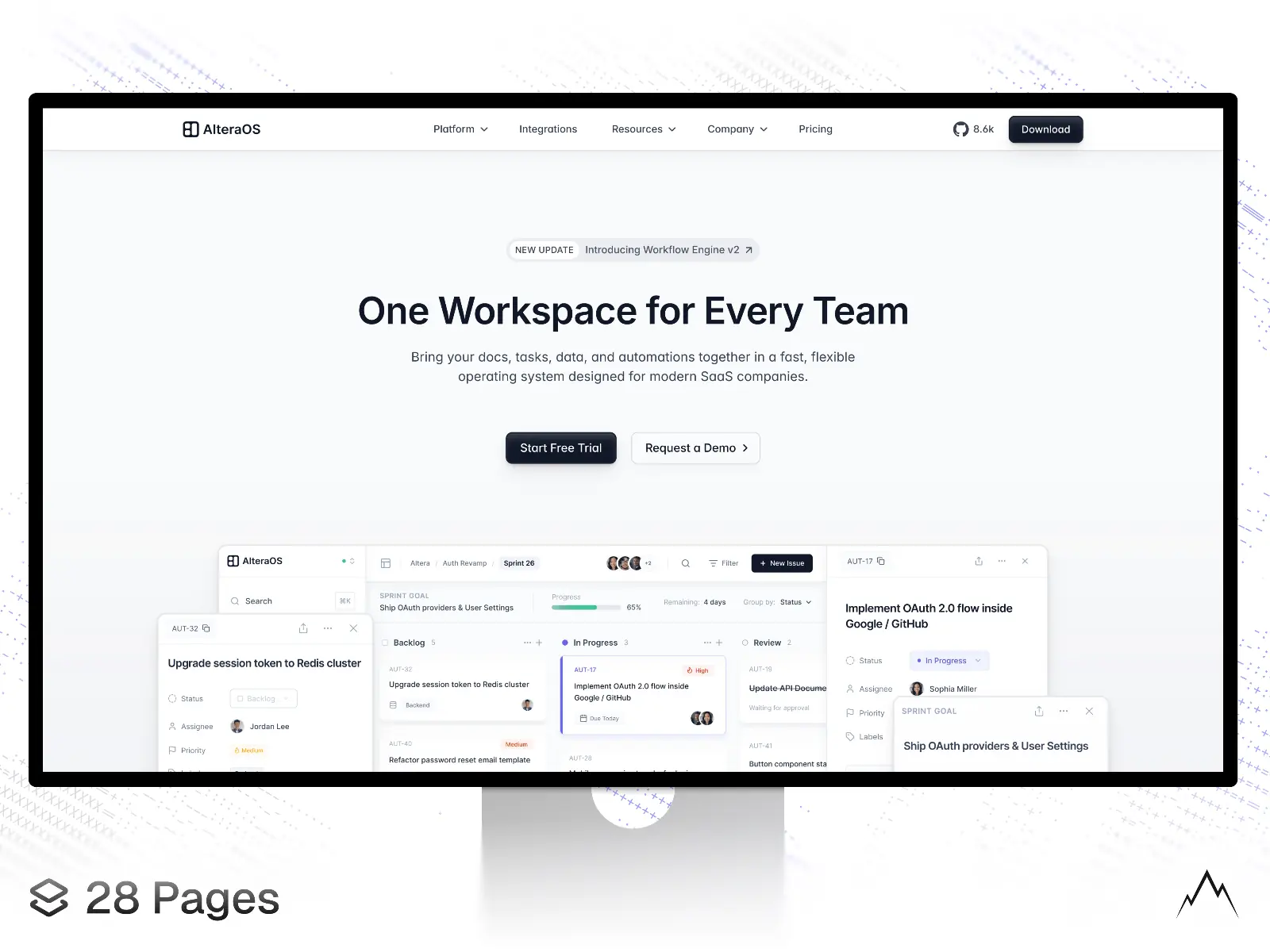AlteraOS — The Complete SaaS Website System — Branderest Studio Framer Template