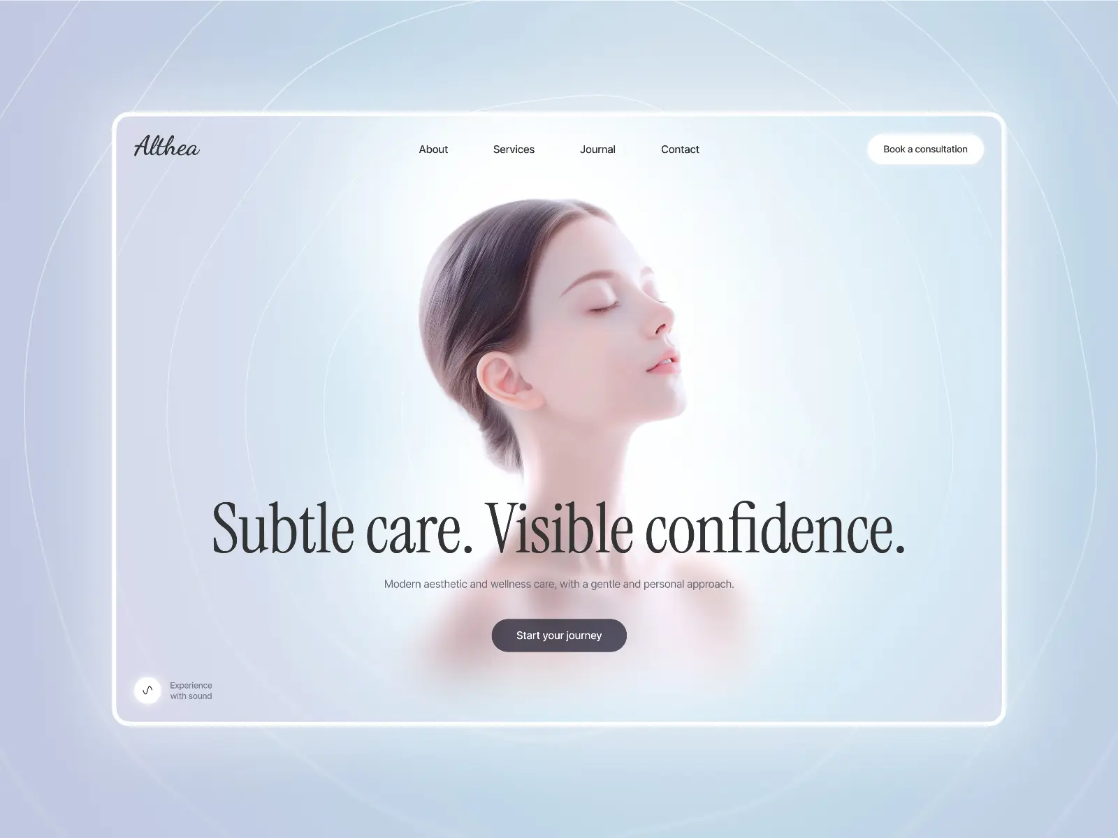 Althea — Aesthetic & Wellness Web Template — Anton Drukarov Framer Template