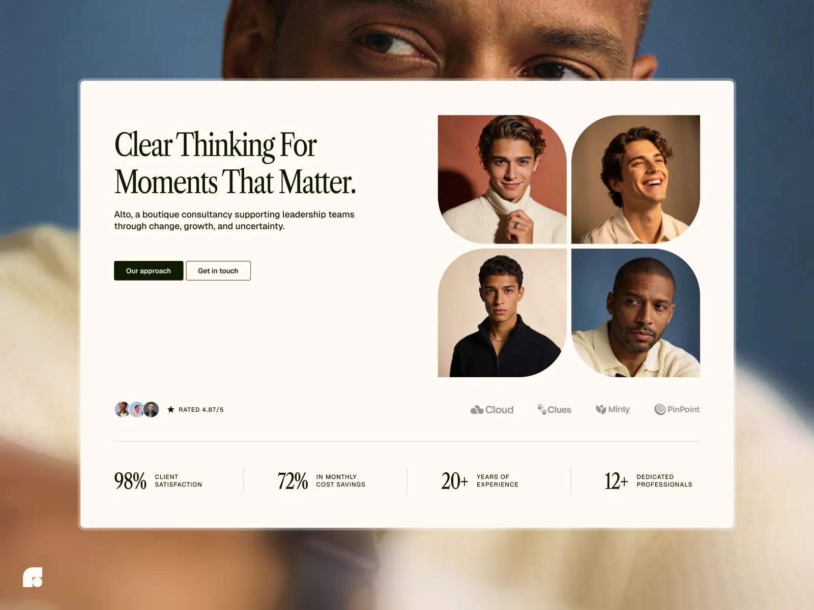 Alto & Co — Business Consulting Template — Billy Kabubi Framer Template