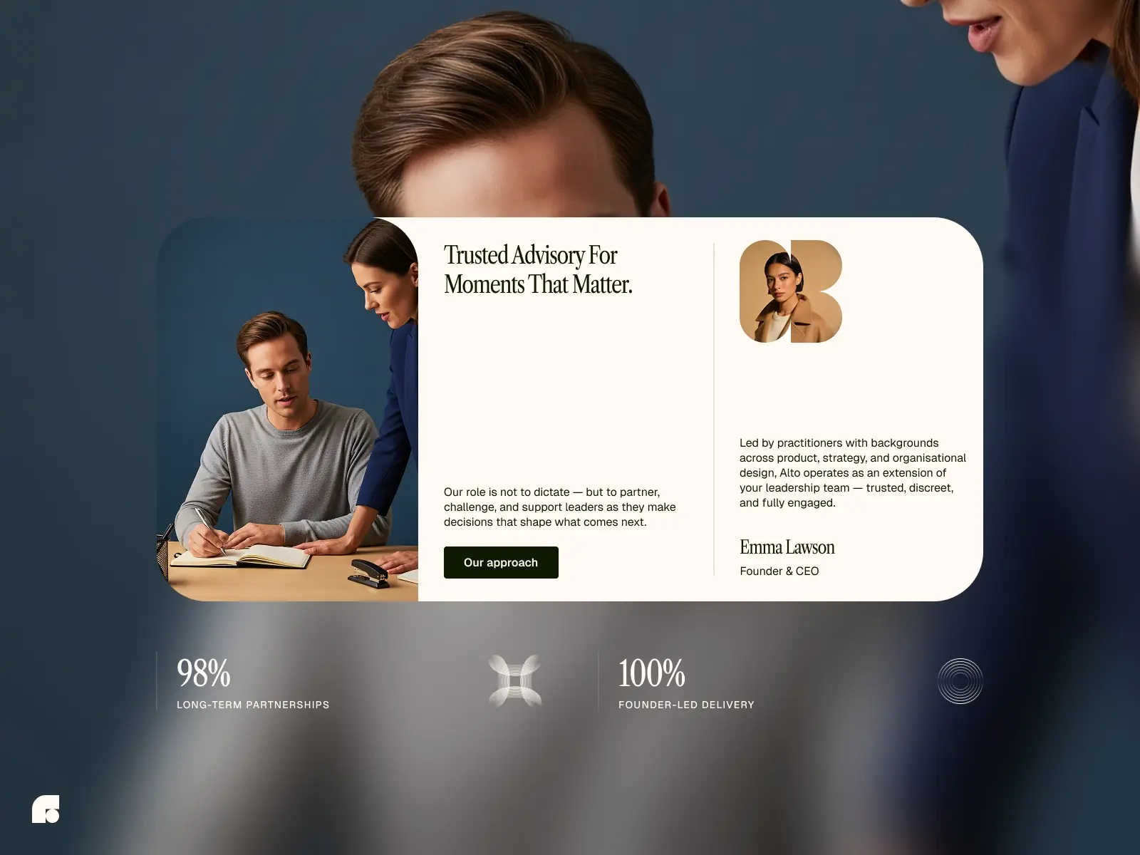 Alto & Co — Business Consulting Template