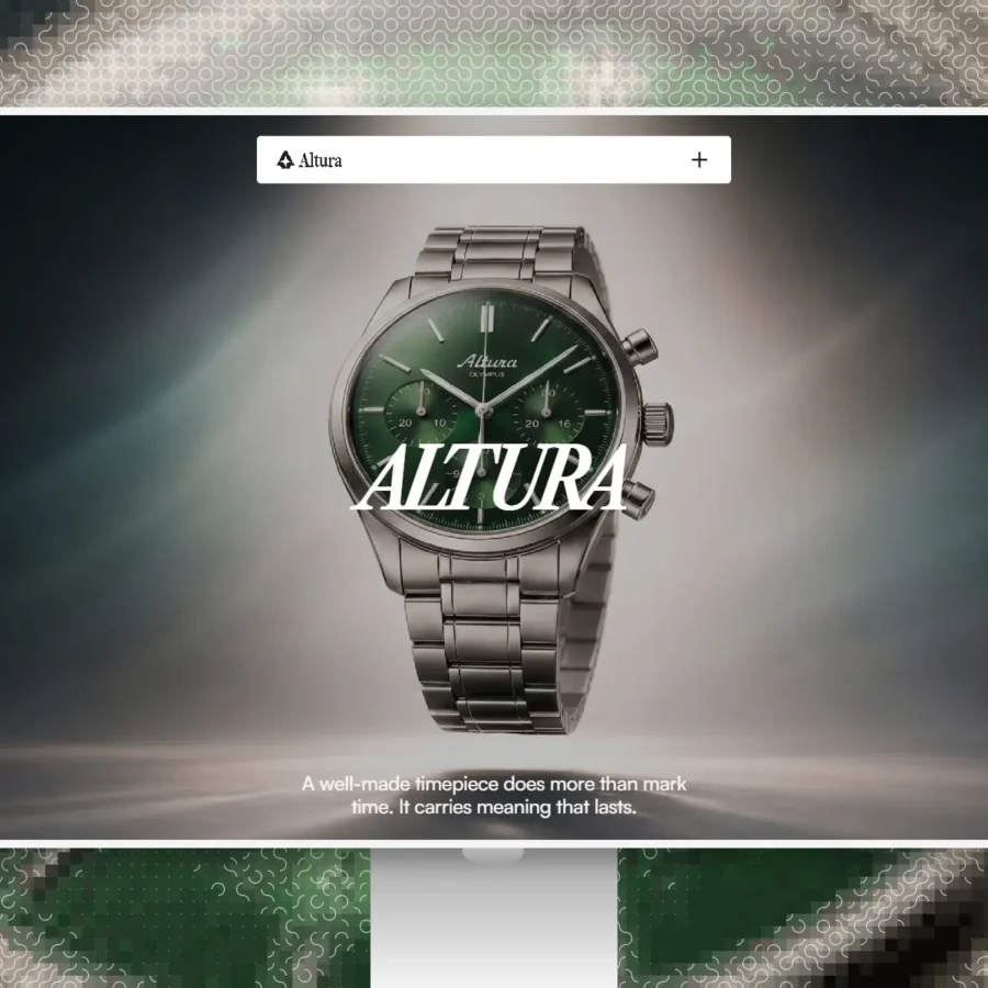 Altura — One-Product Showcase Template — Aviral Lakhanpaul Framer Template
