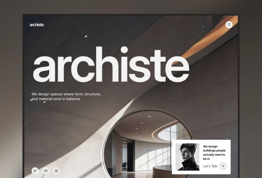 Archiste — konrad Framer Template
