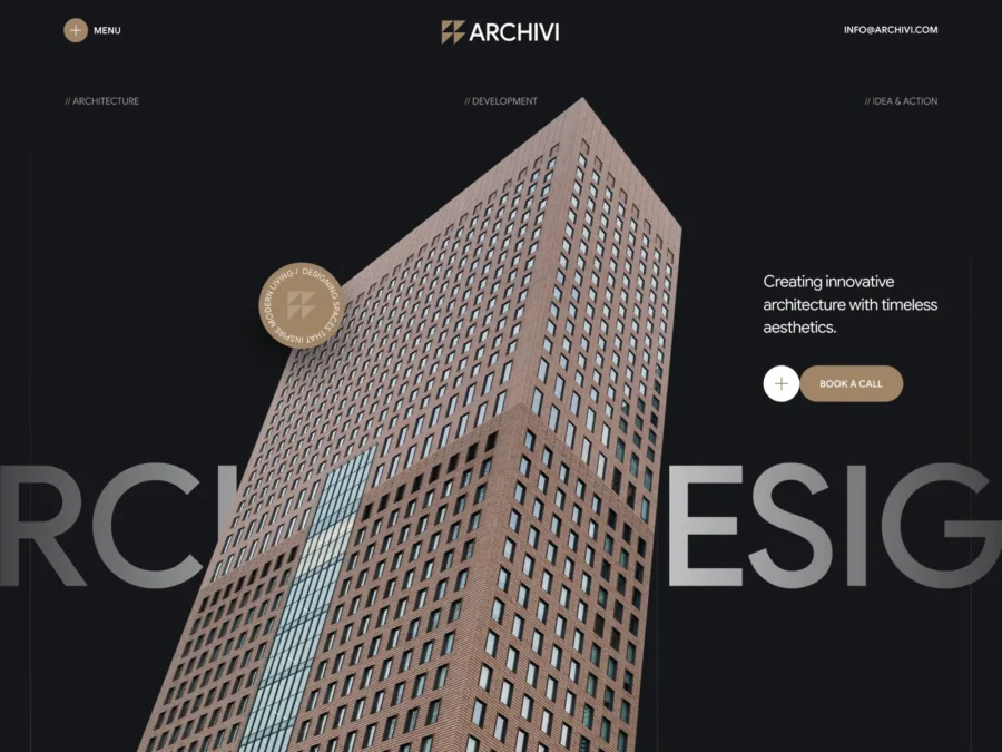 Archivi — Architecture Agency Template — Template Munk Framer Template