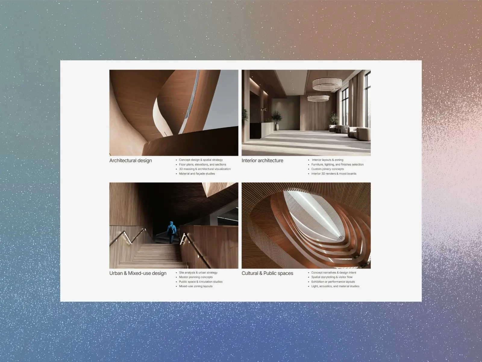 Archvue — Portfolio That Wins You Projects