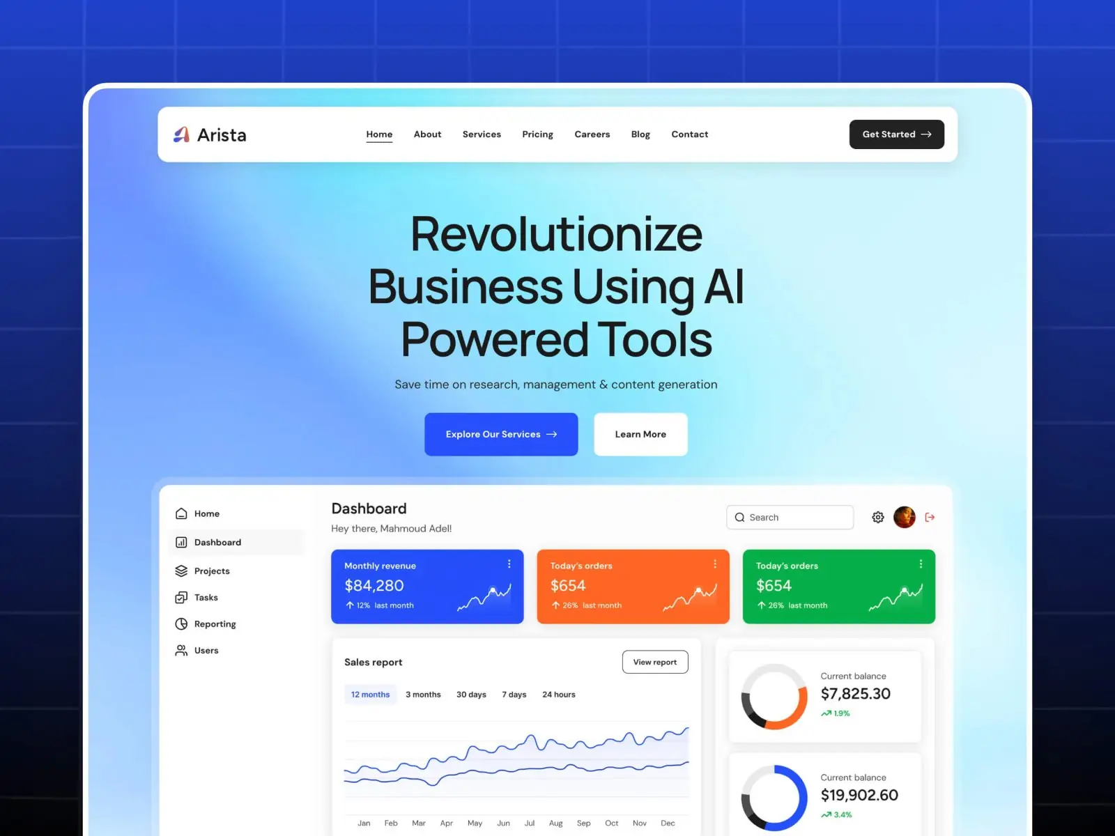 Artisa — Modern SaaS for Startups — Tambe Design Framer Template