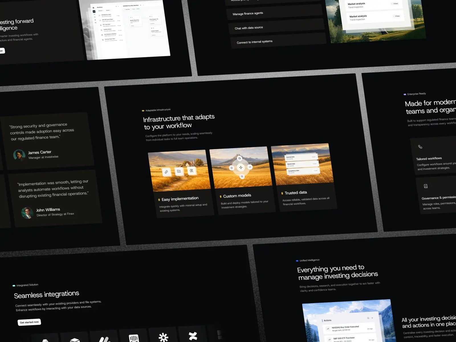 Asset — AI & Finance Platform Template