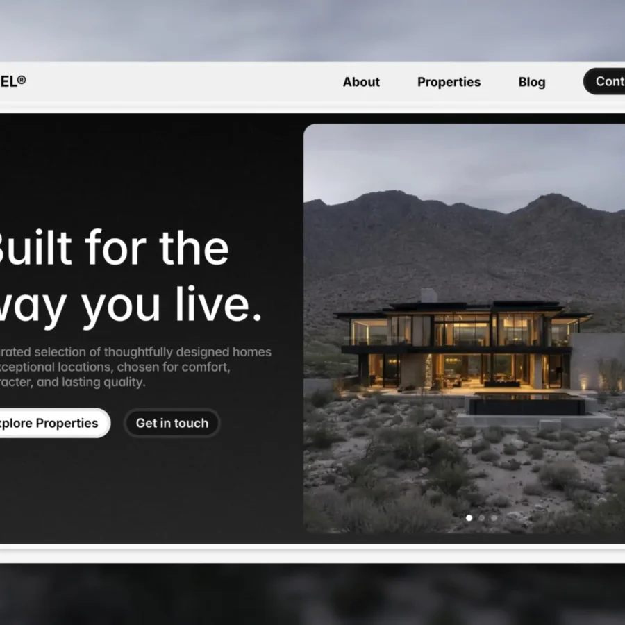 Aurell — Luxury Real Estate Template — Jonathan Paul Framer Template
