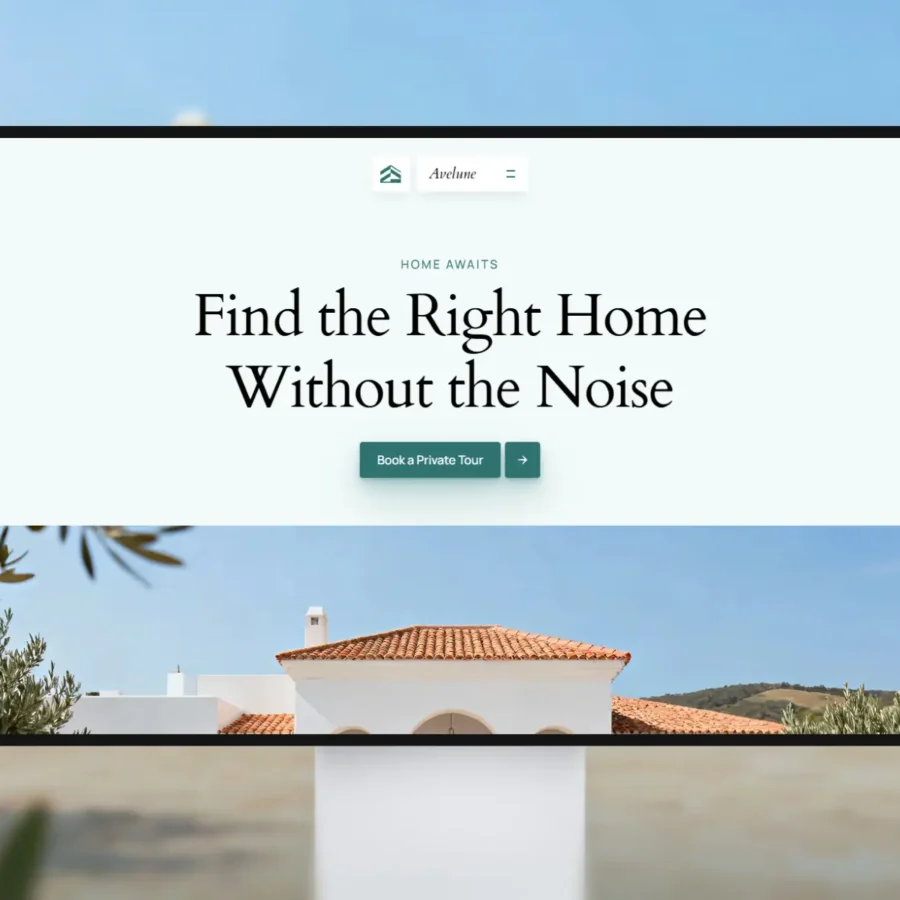 Avelune — Luxury Real Estate Template — Shouvik Biswas Framer Template