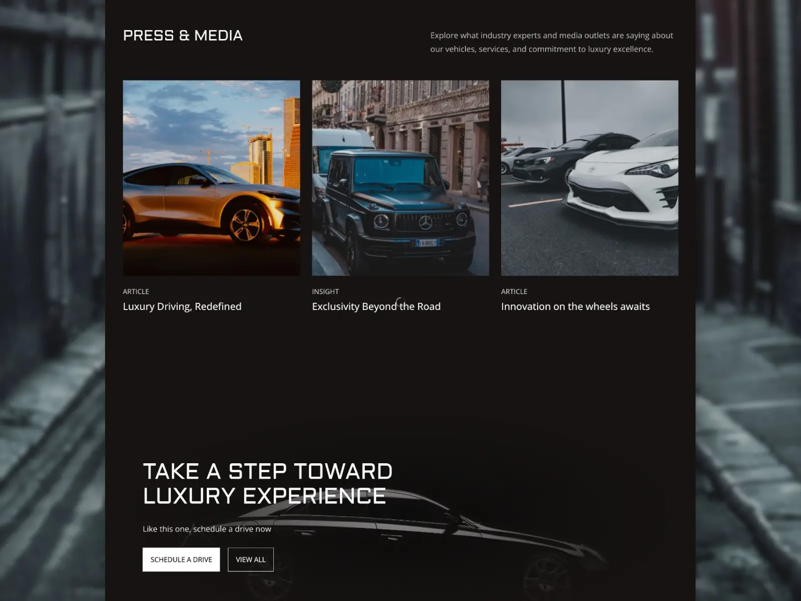 AventisCars — Car Dealership Template