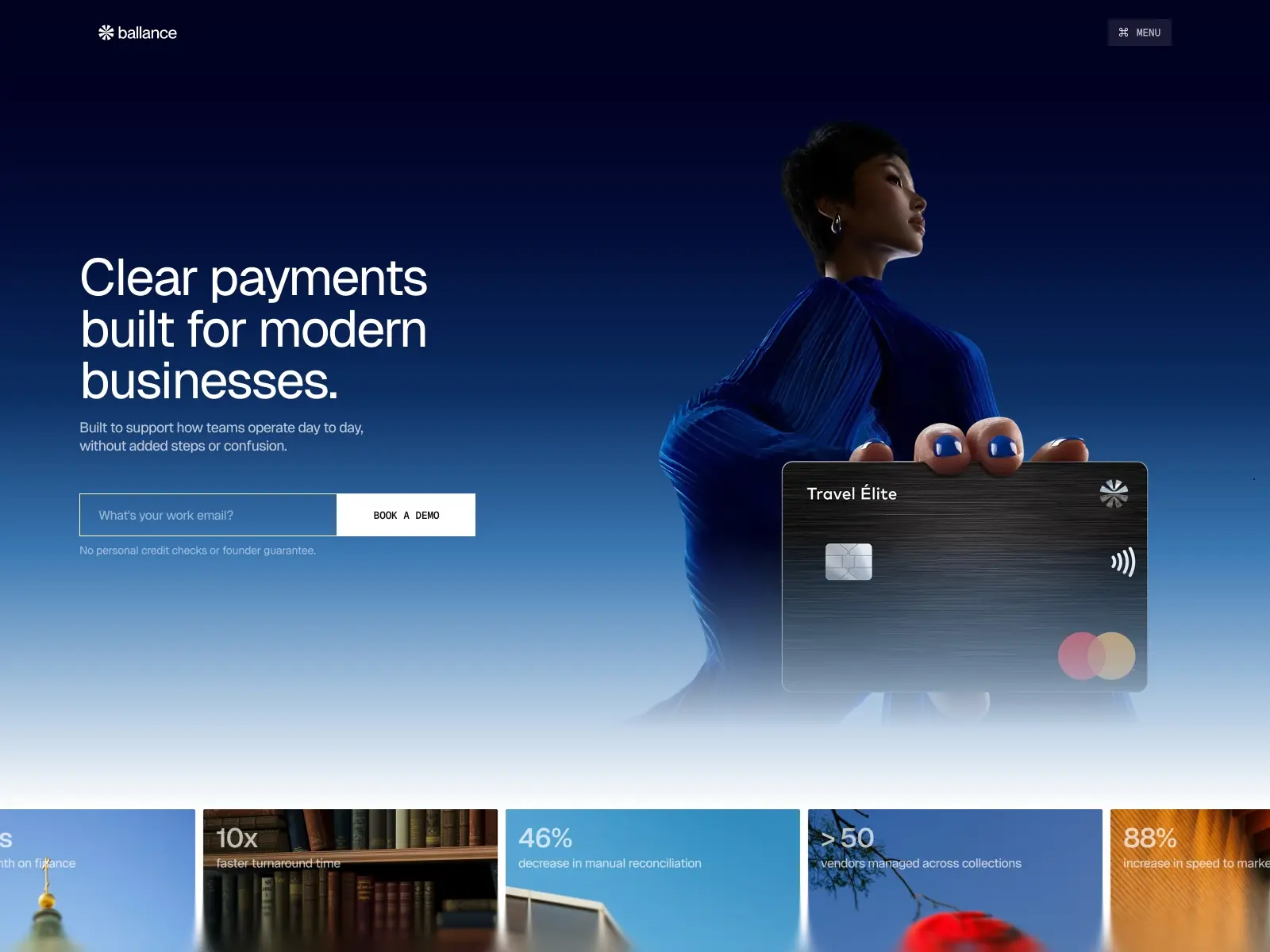 Ballance — Premium Saas Framer Template