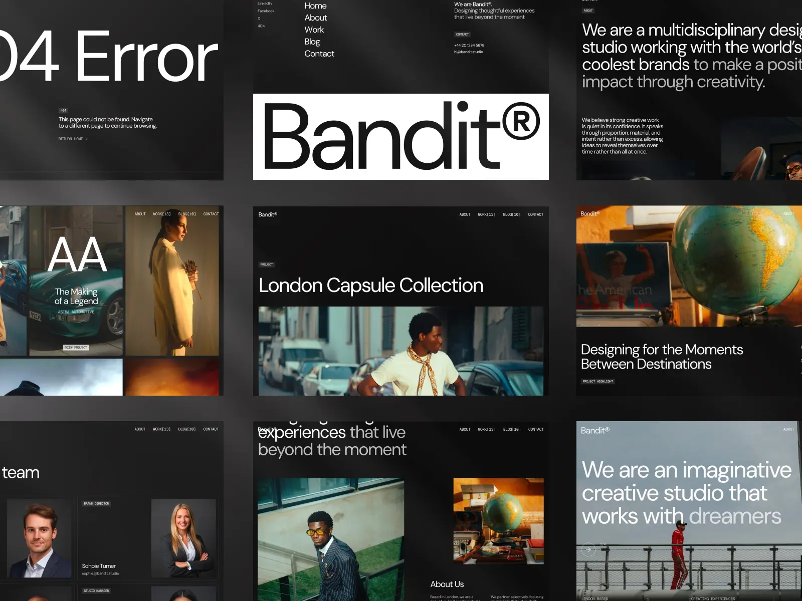 Bandit — Creative Studio Template