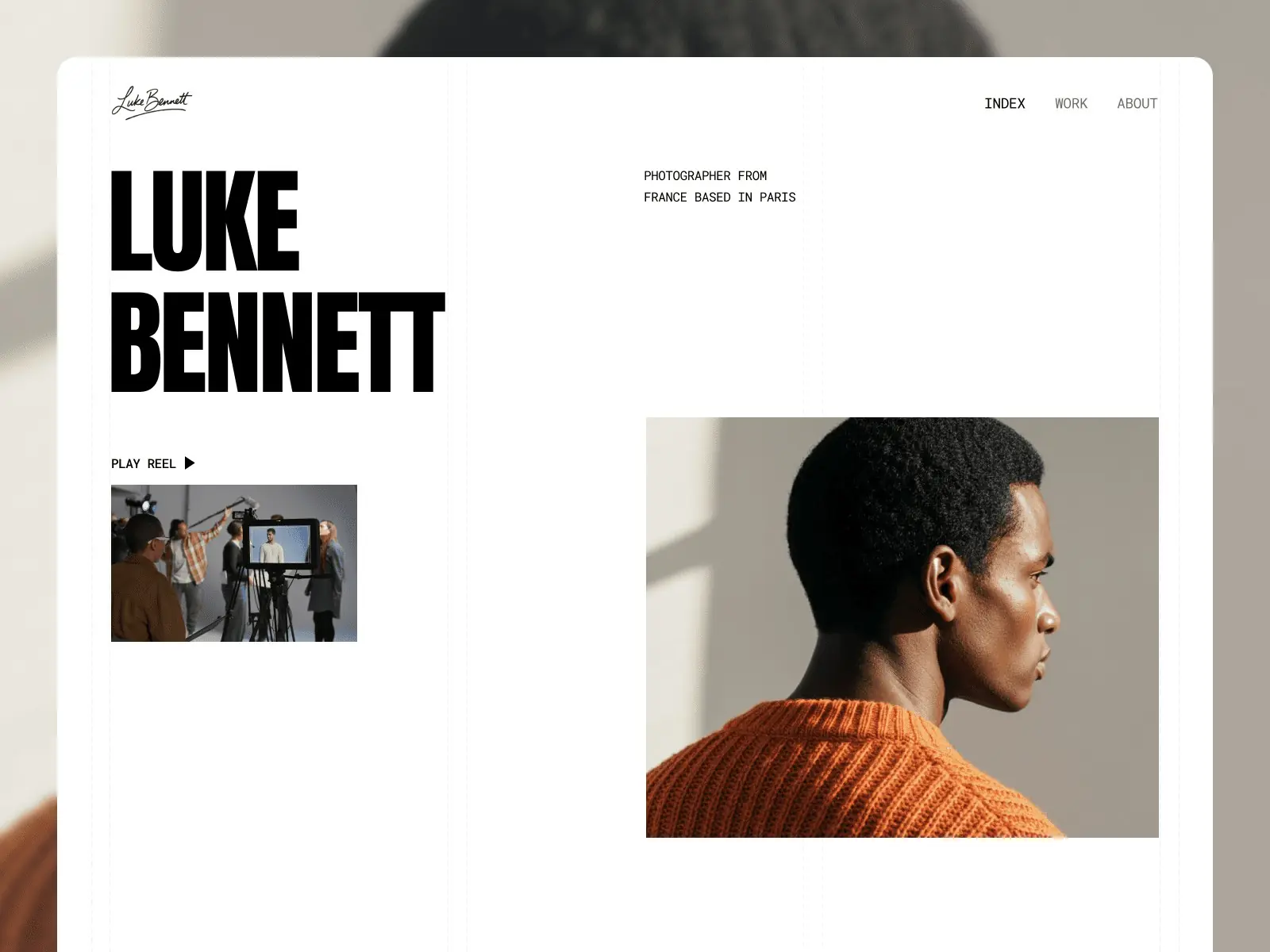 Banter — Creative Photography Portfolio — Framerbite Framer Template