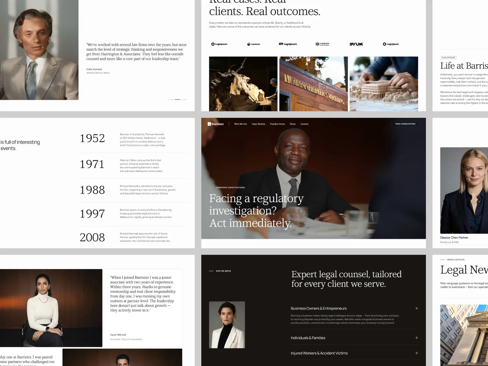 Barrister — For Premium Professional Services
