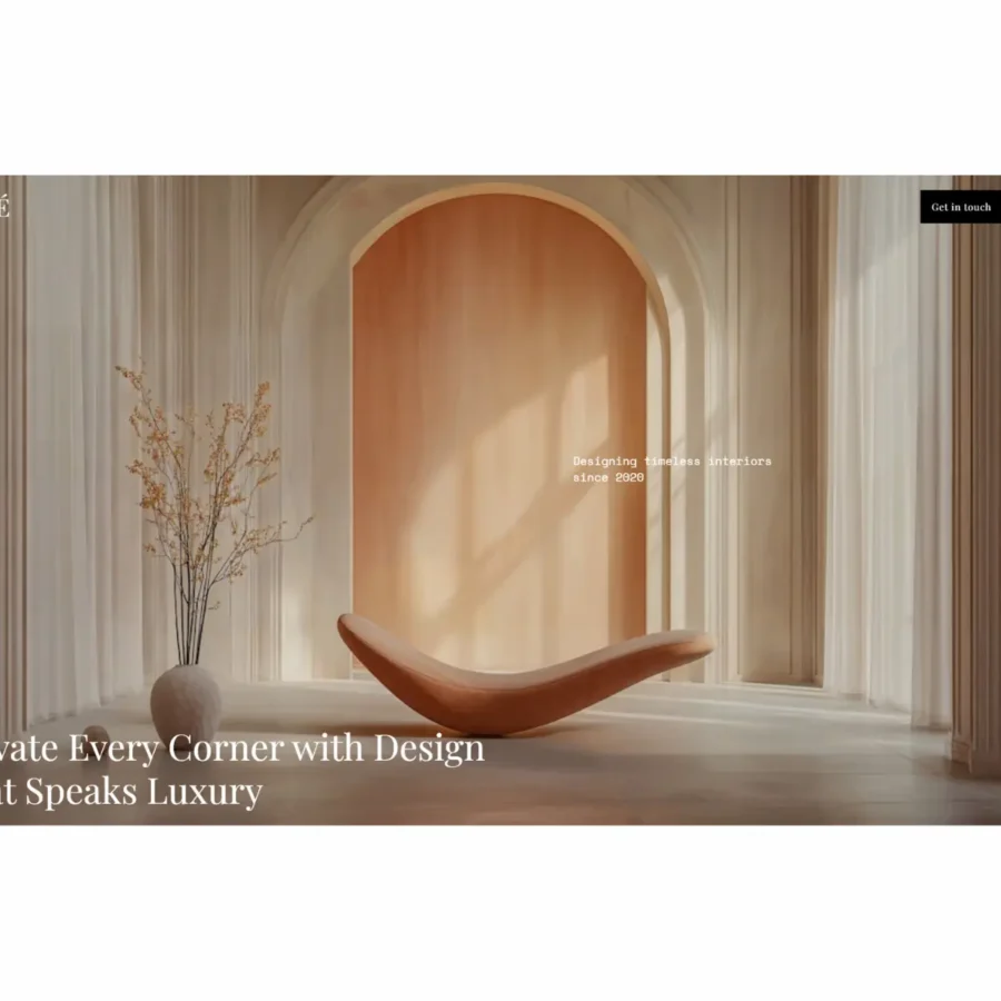 Bayté — Interior Design Agency Template — Nora Framer Template