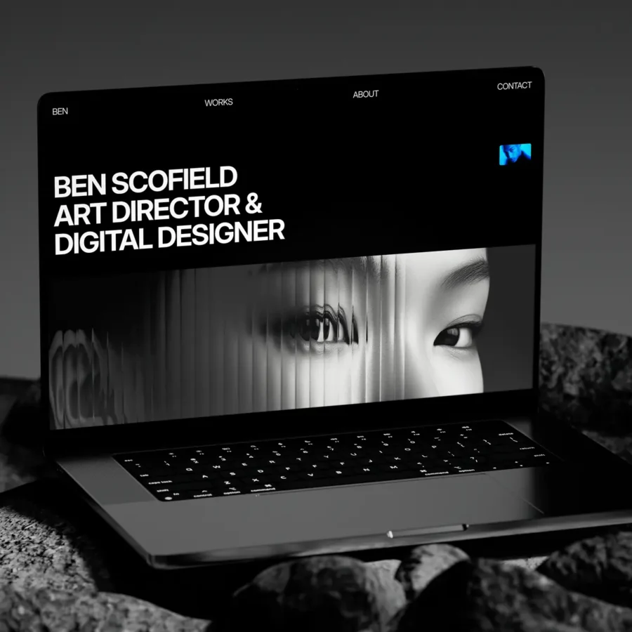 Ben Scofield — Designer Portfolio Template — Akinbinu Akintayo Framer Template