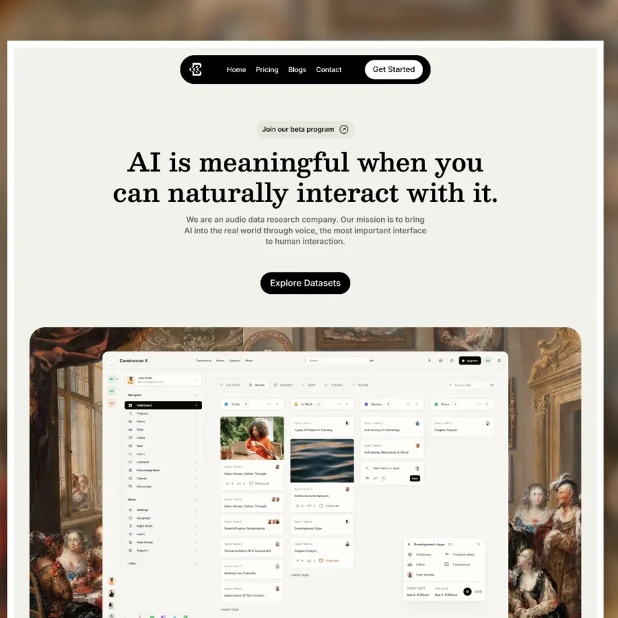 Besly — Startup SaaS Template — Anwar Raza Framer Template