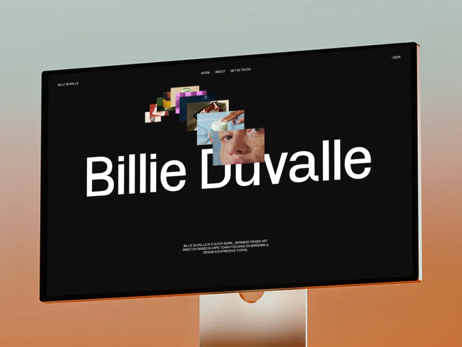 Billie — Immersive Premium Portfolio — Gustave Flowbert Framer Template