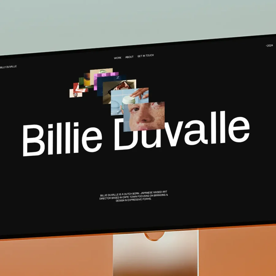 Billie — Immersive Premium Portfolio — Gustave Flowbert Framer Template
