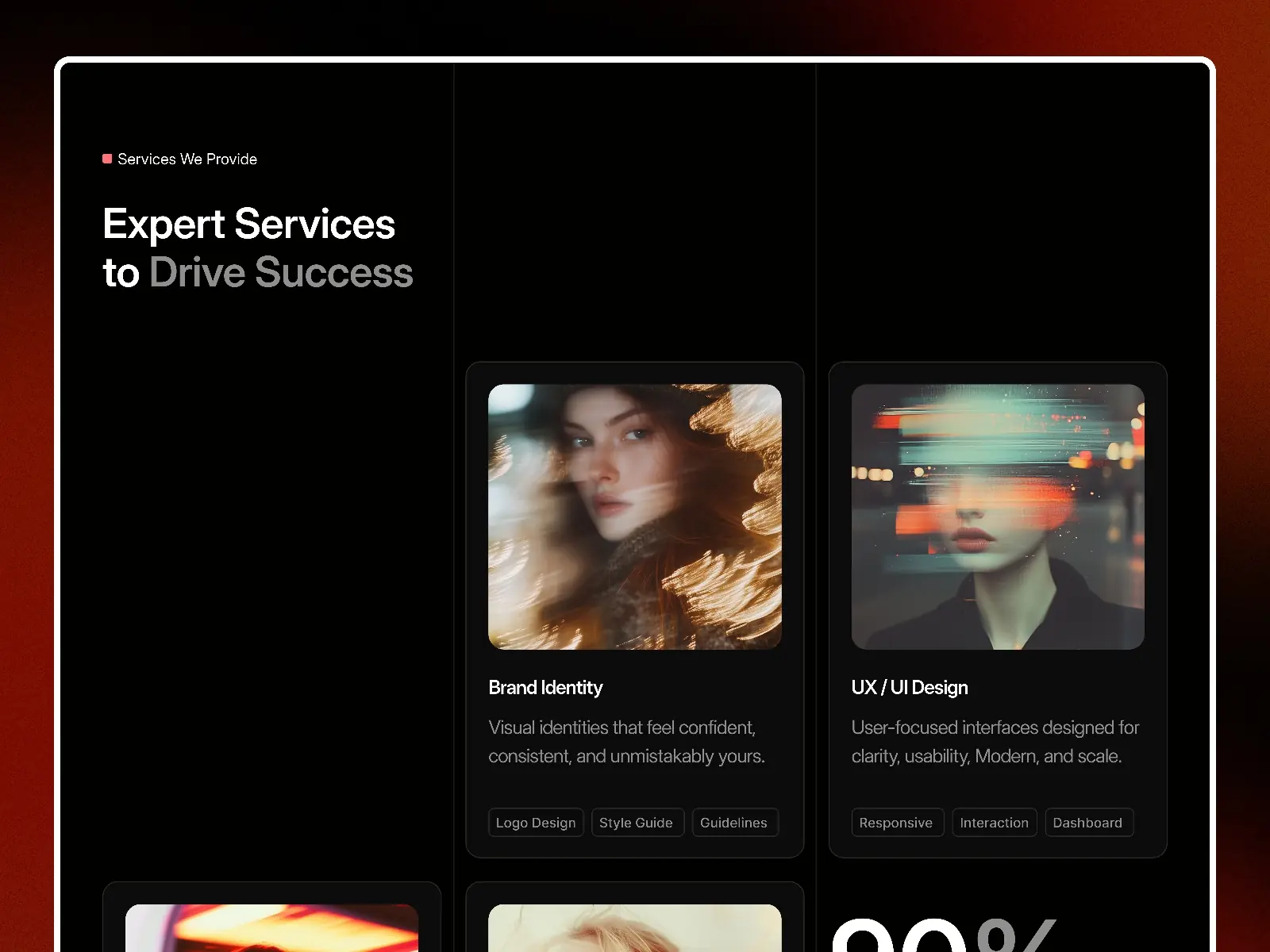 Bluva — Dark Agency & Studio Template