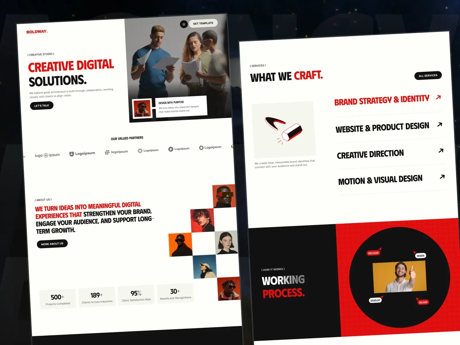 Boldway — Creative Digital Agency Template