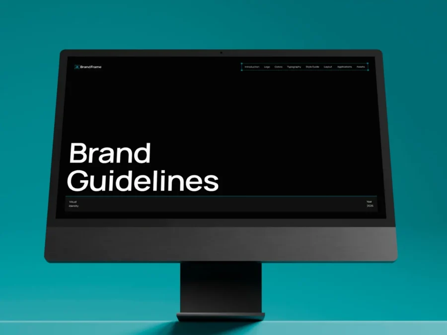 BrandFrame — Professional Brand Identity Tool — Daniel Moreno Framer Template