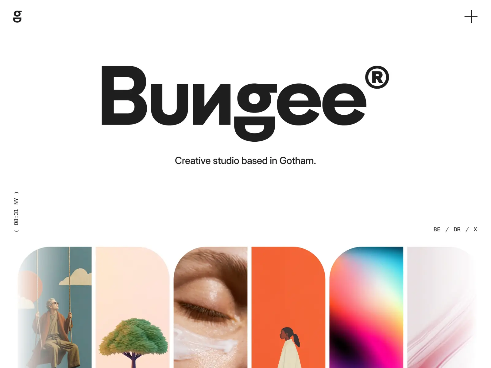 Bungee — Studio Template Built for Impact — Clonify Framer Template