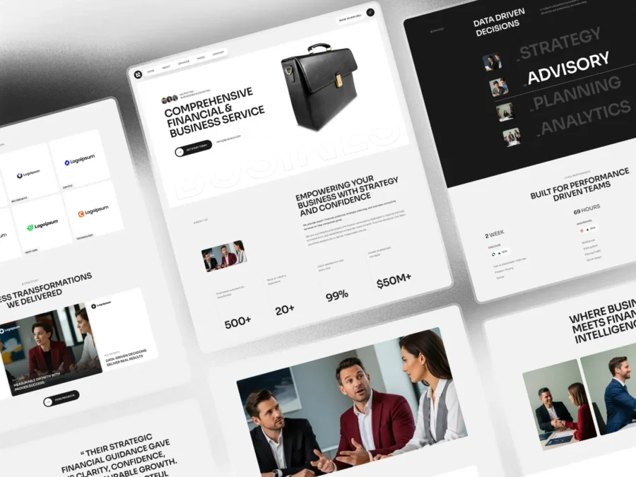 Busines — Business Consultancy Template — Template Munk Framer Template
